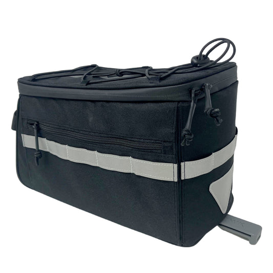 MIK Trunk Bag Big Momma Bicycle Rack Bag - Compatible with MIK (works only with MIK Rack - not Included)