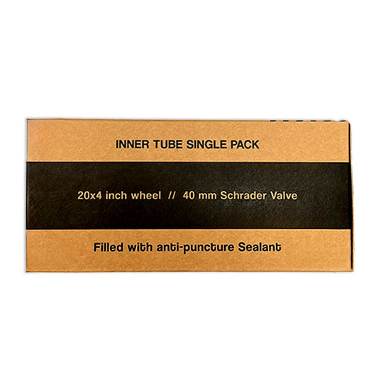 20x4 Fat Tire Self Sealing Bicycle Tube - Schrader Valve - Heavy Duty E - Bike Tube - Accessories - 210000001086 Rebel Electric Bikes Temecula