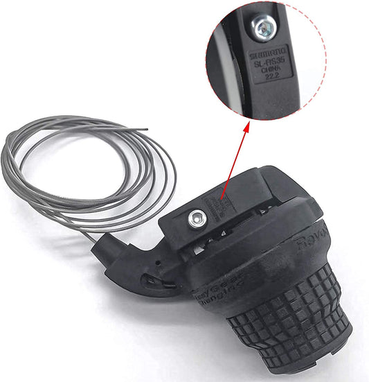 Shimano 7-Speed RevoShift SL-RS35 Twist Grip Shifter