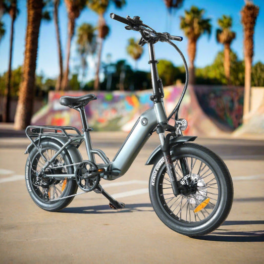 750w Folding Step Thru 20x3 Electric Bike - Folding Bike - 210000000842 Rebel Electric Bikes Temecula