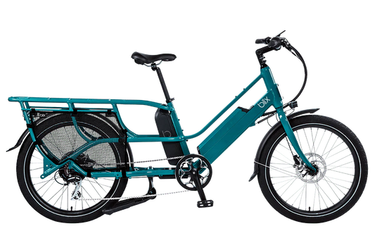 BLIX Packa Genie Electric Cargo eBike - Step Thru 750 w Cargo eBike - Cargo eBike - BLIX|TEAL|2887 eBike Super Shop