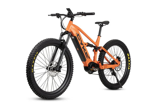 CYKE Electric Mountain eBike Falcon S - 48v 1000 w eMTB Trail Bike - Mountain eBike - CYKE|BLUE|2606 eBike Super Shop