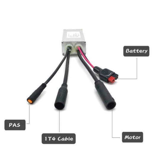E - Bike Controller - 48V 25A 500w Hengtai Motor - Quick Connect - Parts - COAST|FORC|1377 Rebel Electric Bikes Temecula