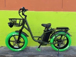 eBike Tires 20" x 4" Green Knobby for Fat Tire Electric Bike - Parts - EBIKE|TIRES|0497 eBike Super Shop