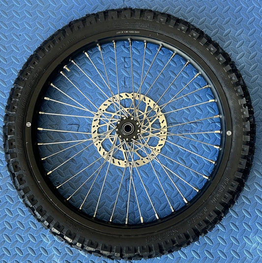 Eride eMoto Wheel Set Shinko 244 Dual Sport 21" Front Wheel & Tire Set for e - Moto Bikes *Does not include rotor or sprocket* - Eride Wheel & Tire Set - EBIKE|2743 eBike Super Shop