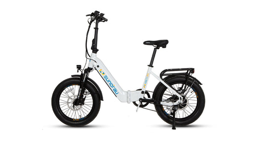 EUNORAU Meta Foldable - Electric Mountain eBike - EUNOR|META|WHITE Rebel Electric Bikes Temecula
