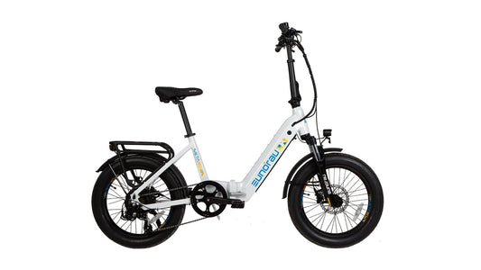 EUNORAU Meta Foldable - Electric Mountain eBike - EUNOR|META|WHITE Rebel Electric Bikes Temecula