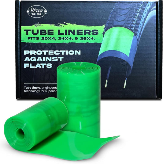Happy E Bikes Allscape Bike Tire Liner (2 Pack) - Fits 20x4, 24x4, 26x4 - Parts - sku - 50303319769389 Rebel Electric Bikes Temecula