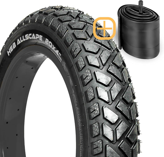 HEB ALLSCAPE® Fat Tire 20x4 (Includes 1 Tire/ 1 Tube) - Parts - sku - 48074196025645 Rebel Electric Bikes Temecula