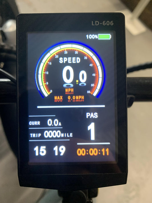 LD 606 Color LCD Display Screen - Parts - 210000000841 Rebel Electric Bikes Temecula