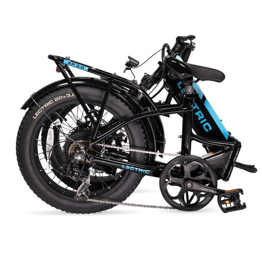LECTRIC XP step thru 3.0 Folding Fat Tire Ebike - 500 w Electric Communter eBike - Folding Ebike - LECTR|BLACK|1751 Rebel Electric Bikes Temecula