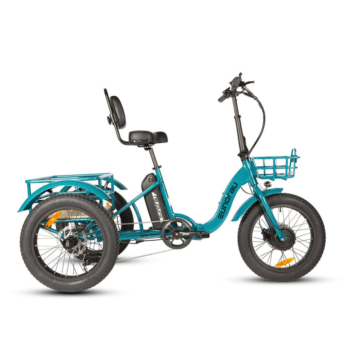 EUNORAU New Trike 2.0 500w Trike eBike 20x3 Fat Electric Trike 3 Wheel eBike