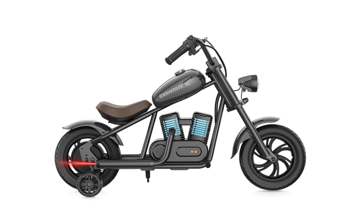 HYPER GOGO Challenger 12 Plus + Training Wheels Youth Electric Bike-24v 160 w