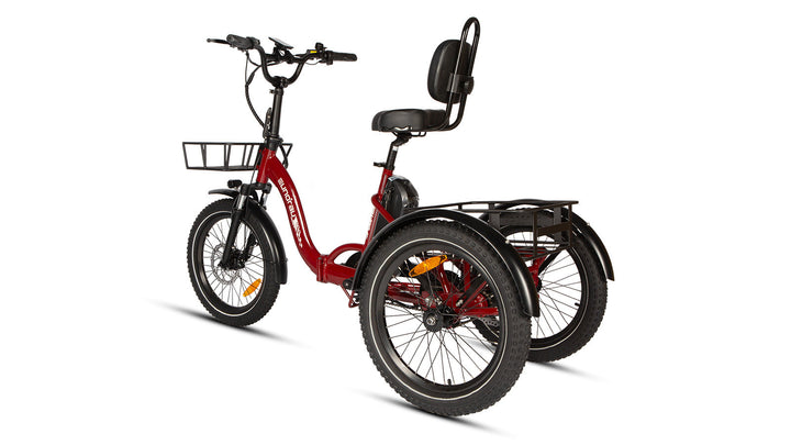 EUNORAU One Trike 500w Trike eBike 20x2.6 urban Electric Trike 3 Wheel eBike