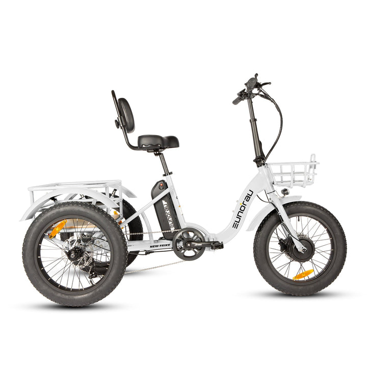 EUNORAU New Trike 2.0 500w Trike eBike 20x3 Fat Electric Trike 3 Wheel eBike