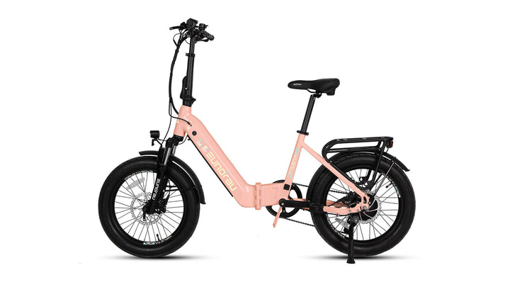EUNORAU Meta Foldable 500w Folding eBike 20x3 Fat Electric Folding eBike