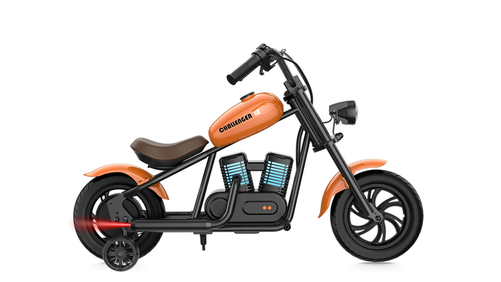 HYPER GOGO Challenger 12 Plus + Training Wheels Youth Electric Bike-24v 160 w