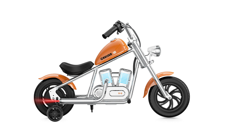 HYPER GOGO Challenger 12 Plus (W APP) + Training Wheels Youth Electric Bike-24v 160 w