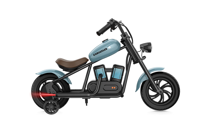 HYPER GOGO Challenger 12 Plus + Training Wheels Youth Electric Bike-24v 160 w