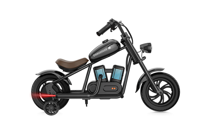 HYPER GOGO Challenger 12 Plus + Training Wheels Youth Electric Bike-24v 160 w