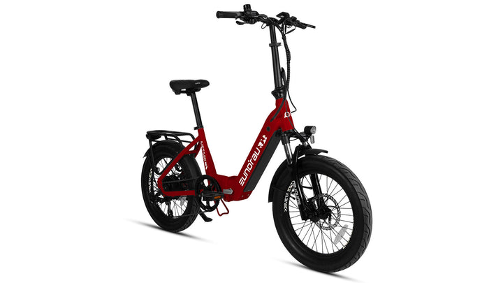 EUNORAU Meta Foldable 500w Folding eBike 20x3 Fat Electric Folding eBike