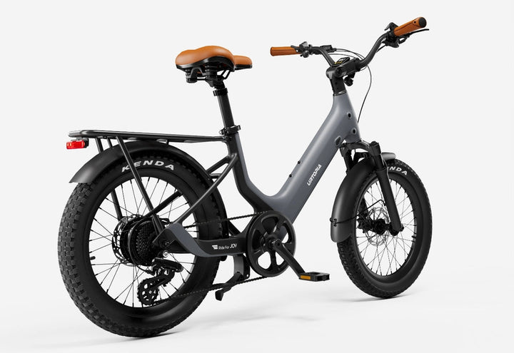 URTOPIA Joy 500 w Step Thru Ebike 20x3 Urban Dark Charcoal