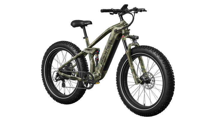 MOKWHEEL Obsidian 1000 w Step Thru Ebike 26x4 Fat Fat Tire Electric Beach Cruiser eBike