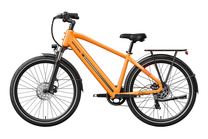 MOKWHEEL Asphalt 2.0 500 w Step Thru Ebike 27.5x2.4 Urban Electric Beach Cruiser eBike