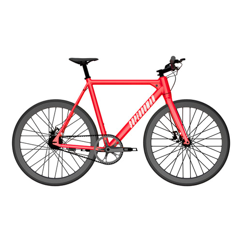 SUPERHUMAN BABYMAKER ll Pro (19 inch) 350 w Step Over Ebike  Urban Electric Road eBike Rari Red