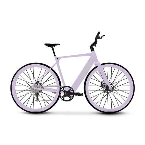 SUPERHUMAN Photon 21" 350 w Step Over Ebike  Urban Electric Road eBike Glowberry