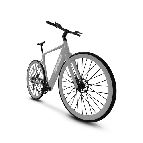SUPERHUMAN Photon 21" 350 w Step Over Ebike  Urban Electric Road eBike Liquid Titanium