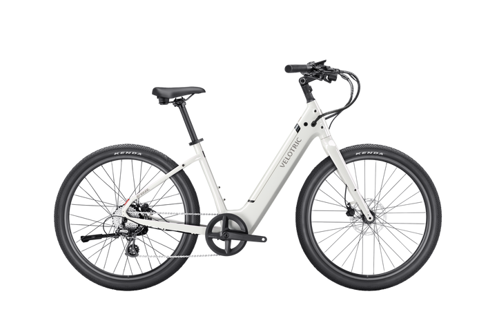 VELOTRIC Breeze 1 750 w Step Thru eBike 27.5x2.2 Urban Electric Beach Cruiser eBike Classic Scarlet