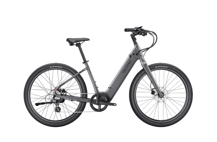 VELOTRIC Breeze 1 750 w Step Thru eBike 27.5x2.2 Urban Electric Beach Cruiser eBike Ocean Mist