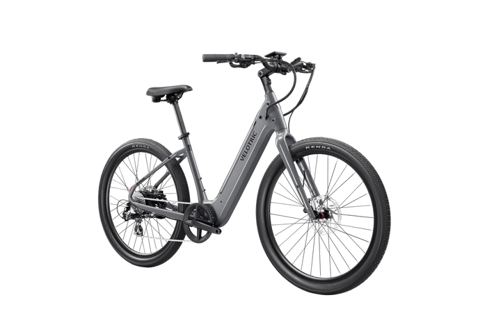 VELOTRIC Breeze 1 750 w Step Thru eBike 27.5x2.2 Urban Electric Beach Cruiser eBike Ocean Mist