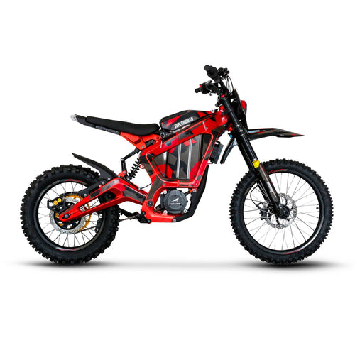 SUPERHUMAN ChampPro (Style M)  Moto Ebike  Dirt Electric Dirt Bike Red