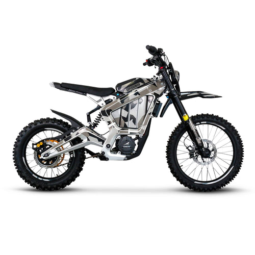 SUPERHUMAN ChampPro (Style M)  Moto Ebike  Dirt Electric Dirt Bike Silver
