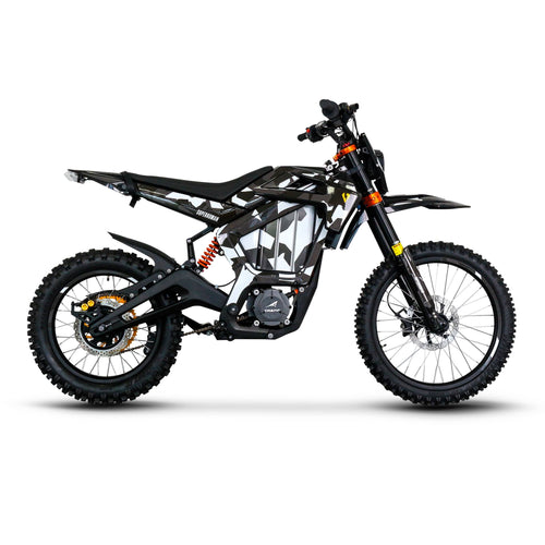 SUPERHUMAN ChampPro (Style R)  Moto Ebike  Dirt Electric Dirt Bike Black