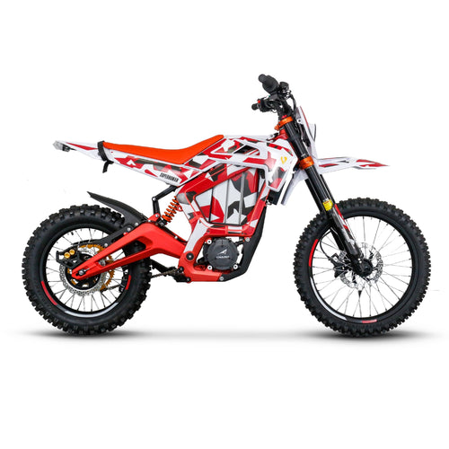 SUPERHUMAN ChampPro (Style R)  Moto Ebike  Dirt Electric Dirt Bike Red