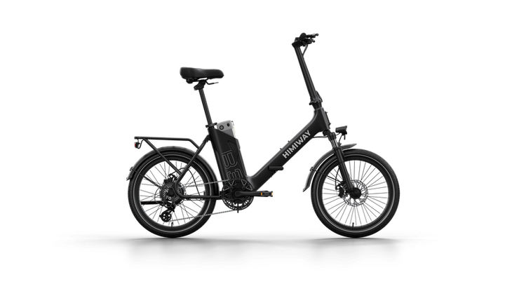 HIMIWAY B3 / Foldable Electric Commuter Bike 500 w Folding Step Thru Ebike 20x2.5  Electric Folding eBike