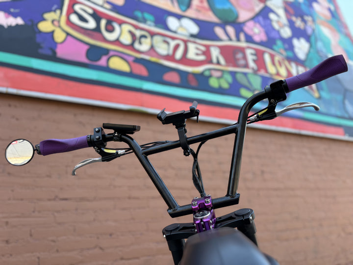 Custom Ultraviolet X 750 w Electric e - Moto Style eBike 20x4 Fat tire electric bike - Moto Style - EBIKE|1314 eBike Super Shop