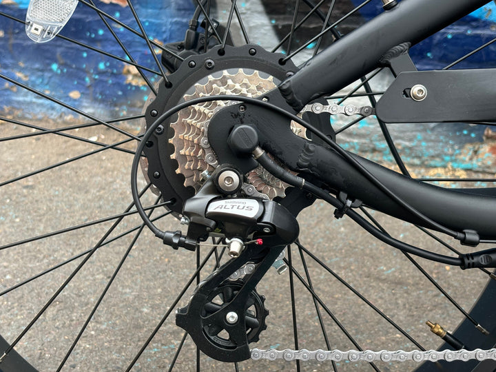 Custom Double Racer 750 w Electric Vintage eBike 26x4 Fat tire electric bike - Vintage eBike - EBIKE|1530 eBike Super Shop