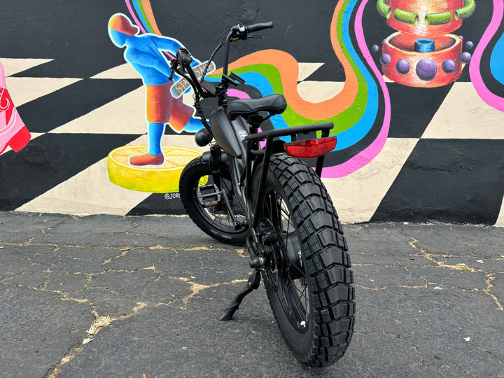 Custom Mini Racer 500 w Electric Vintage eBike 20x4 Fat tire electric bike - Mini eBike - EBIKE|1532 eBike Super Shop