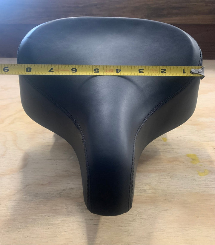 Classic Beach Cruiser Bike Seat with Metal Springs Extra Wide Bicycle Saddle - Black - Parts - 210000001289 eBike Super Shop