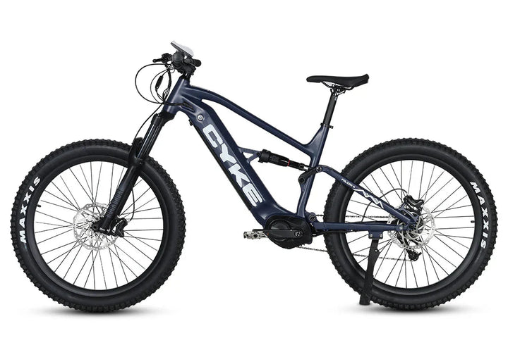 CYKE Electric Mountain eBike Falcon A - 48v 750 w eMTB Trail Bike - Mountain eBike - CYKE|BLUE|2604 eBike Super Shop