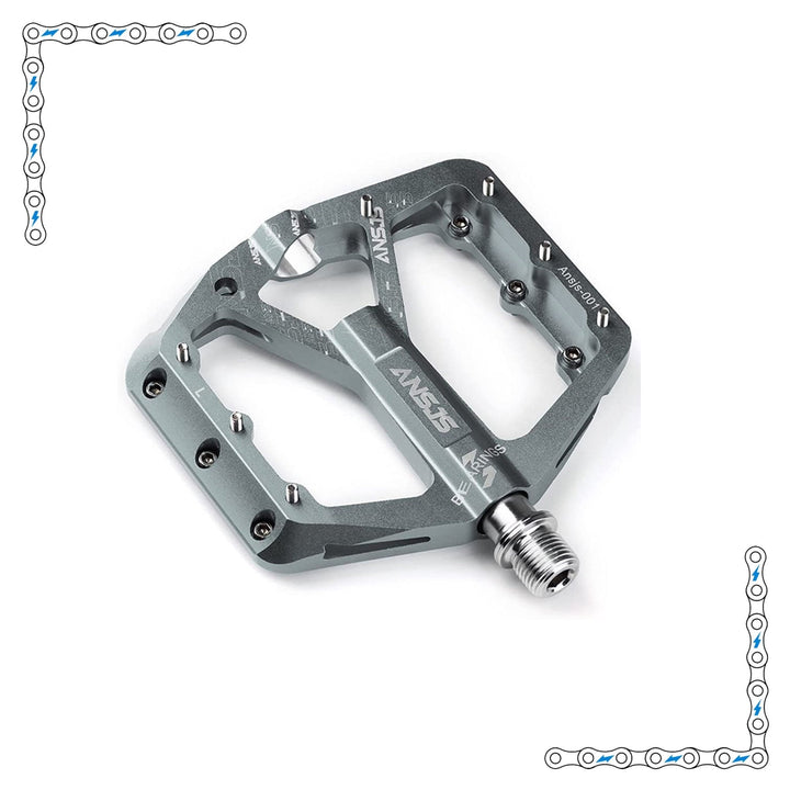 eBike Colored Aluminum Pedals for Electric Bike - Accessories - EBIKE|ACCES|SILVE|0403 eBike Super Shop