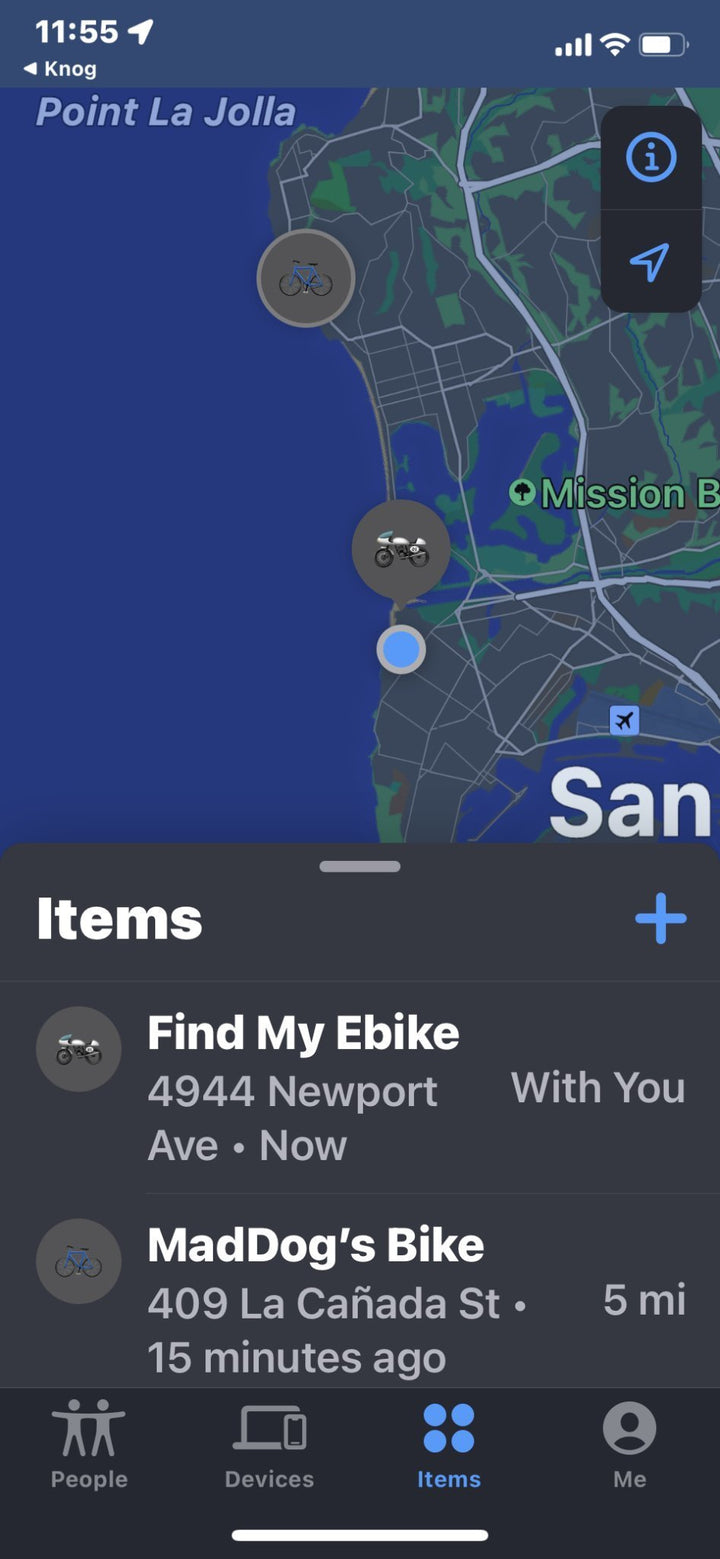 eBike Find My eBike Motion Alarm and Tracker - Accessories - KNOG|ACCES|0469 eBike Super Shop