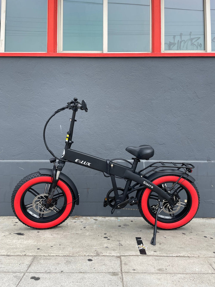 eBike Tires 26" x 4" Red Wall Black Knobby for Fat Tire Electric Bike - Parts - EBIKE|TIRES|0511 eBike Super Shop