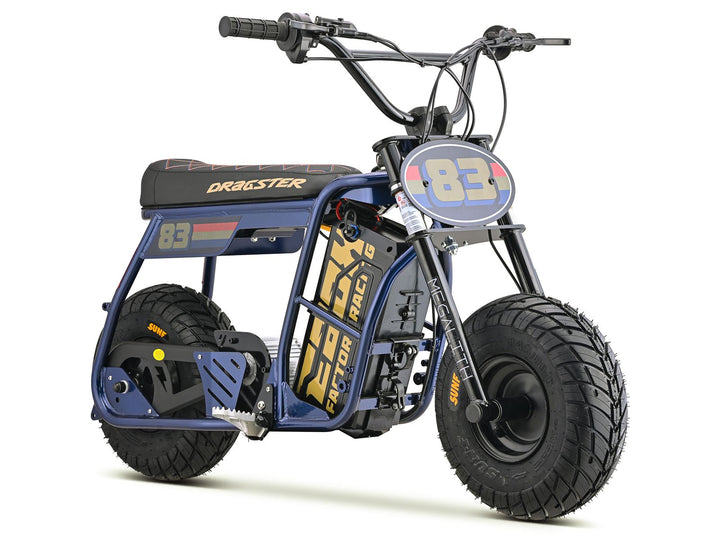 EBOX Dragster 2000 w Micro Ebike 16x4 Fat Tire Electric Micro eBike - Electric Pit Bike - EBOX|MINI|NAVY|0286 eBike Super Shop