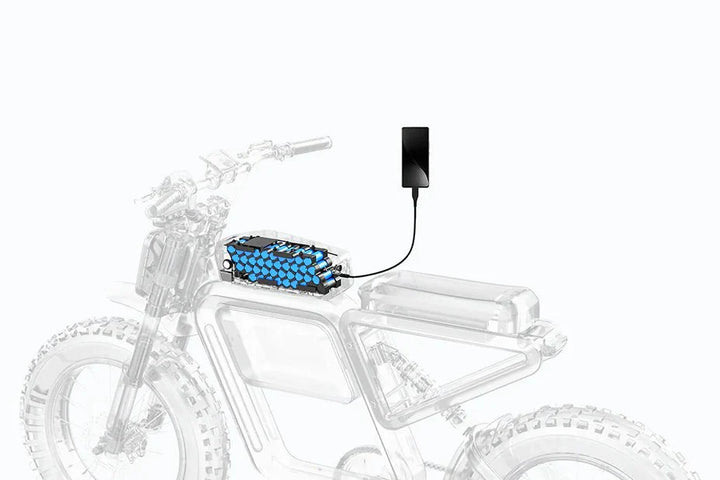 eJOE Bondi Electric e - Moto Style eBike - 48v 750 w eMOTO Fat Tire eBike - Moto Style Bike - EJOE|2861 eBike Super Shop