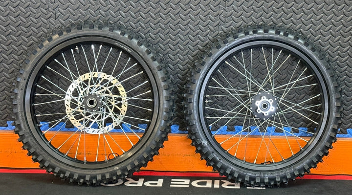 eMoto Wheel Set CST Knobby 17"/17" Complete Front & Rear Wheel & Tire Set for Electric Dirt Bikes - Wheel & Tire Set - EBIKE|2344 eBike Super Shop